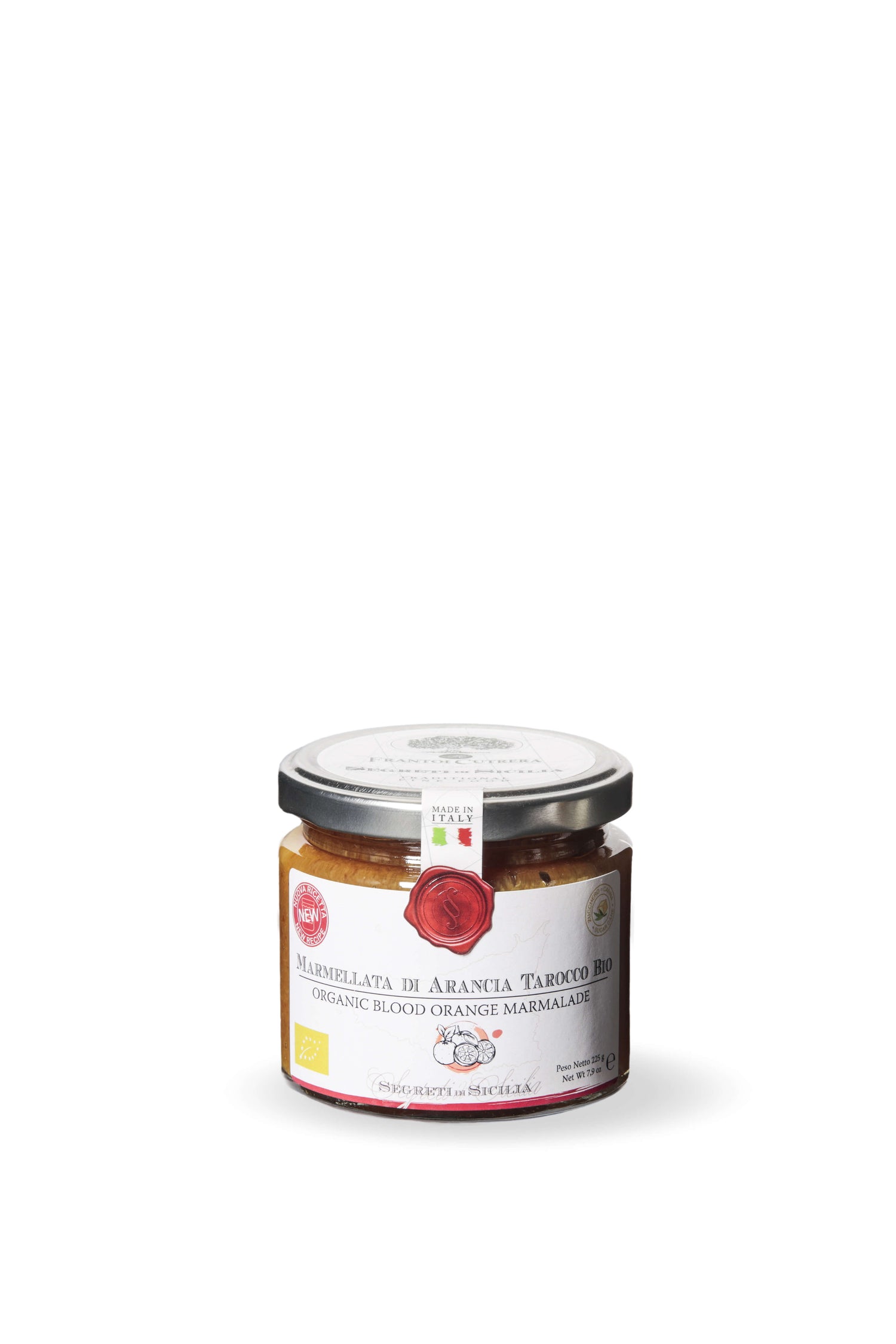 Marmellata di Arancia Tarocco BIO Siciliano - FRANTOI CUTRERA