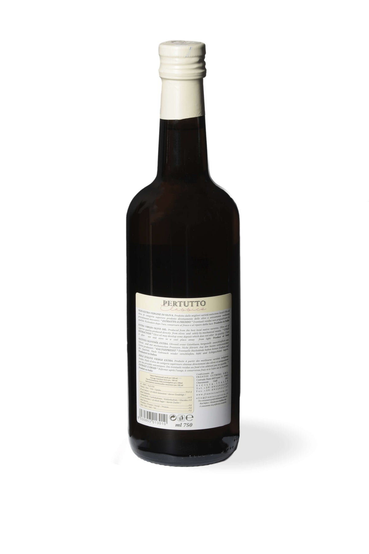 Pertutto - Olio Extravergine di Oliva - Bottiglia Singola - FRANTOI CUTRERA