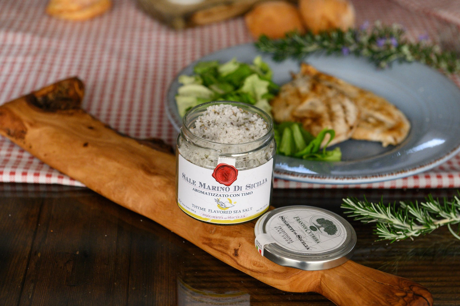 Sale Marino di Sicilia Aromatizzato al Timo