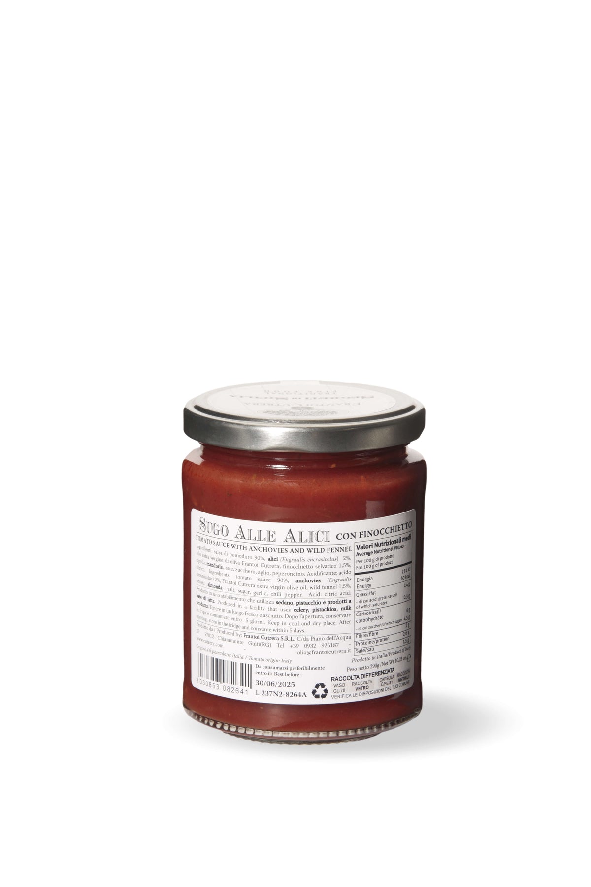 Sugo alle alici con finocchietto – Segreti di Sicilia - FRANTOI CUTRERA
